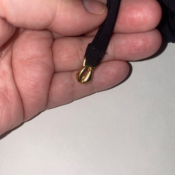 New Black with Gold Accent Bikini M - Picture 5 of 11